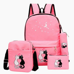 Canvas Printed School Bag