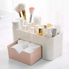Plastic Make Up Brush Storage with Drawer