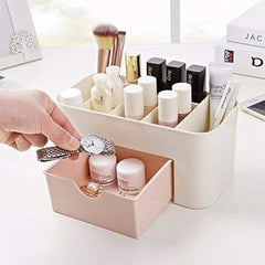 Plastic Make Up Brush Storage with Drawer