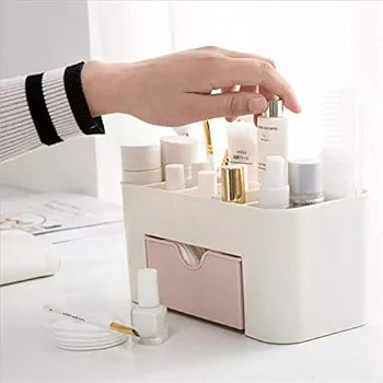 Plastic Make Up Brush Storage with Drawer