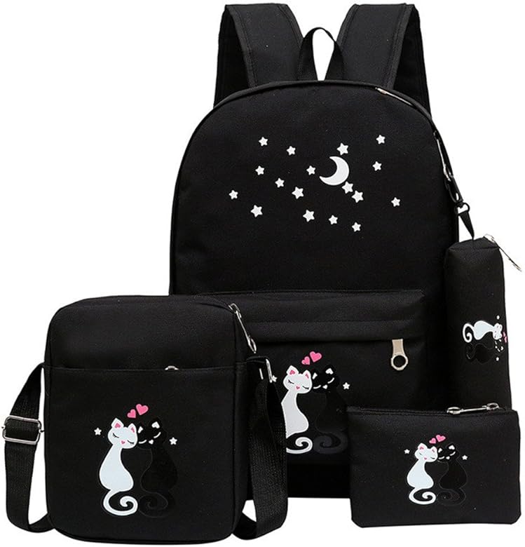Canvas Printed School Bag
