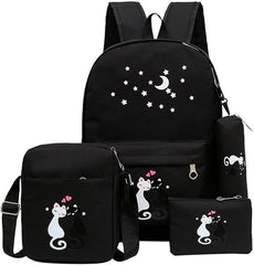 Canvas Printed School Bag