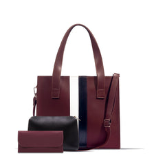Chic Maroon HandBag