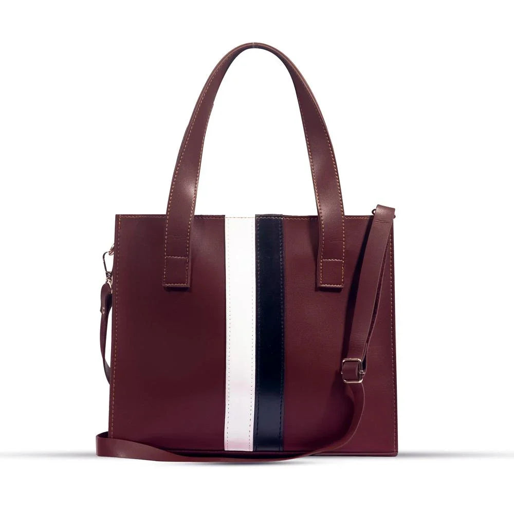 Chic Maroon HandBag